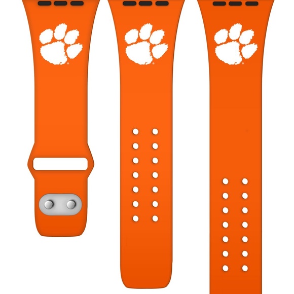 Clemson Tigers Apple Compatible Watchband - Picture 2 of 3